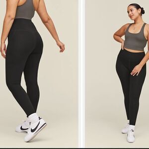 Girlfriend Collective High Rise Full Lenght Black Leggings